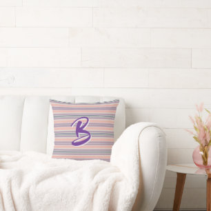 Cojín Decorativo Lavanda Melocotón Verde y Marfil