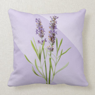 Cojín Decorativo Lavanda morado suave y elegante