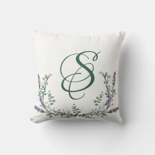 Cojín Decorativo Lavanda y Eucalipto