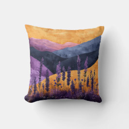 Cojín Decorativo Lavendel in den Bergen