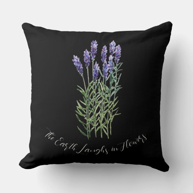 Cojín decorativo Lavender (Anverso)