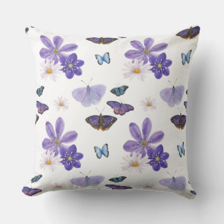 Cojín Decorativo Lavender & Daisy Dance Pillow