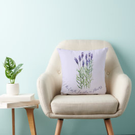 Cojín Decorativo Lavender, la tierra ríe con flores