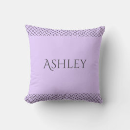 Cojín Decorativo Lavender Labrador Retriever Matching Personalized