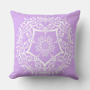 Cojín Decorativo Lavender Mandala