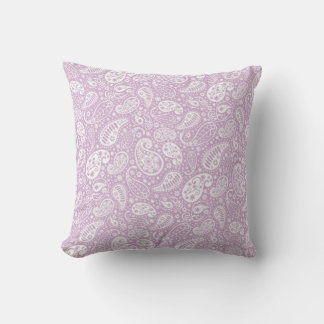 Cojín decorativo Lavender Paisley