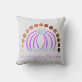 Cojín Decorativo LavishlyOn Shades De Una Princesa Compuesta De Arc