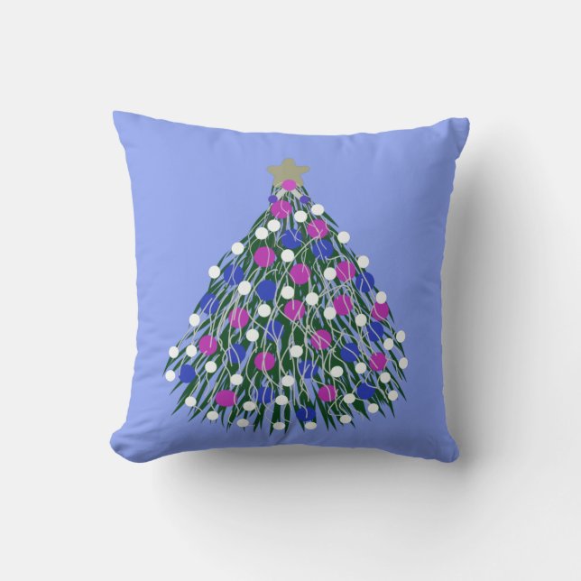 Cojín decorativo LavishlyOn Winter White Serenity  (Anverso)