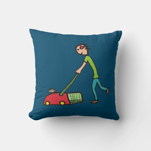 Cojín Decorativo Lawn Mowing (Anverso)