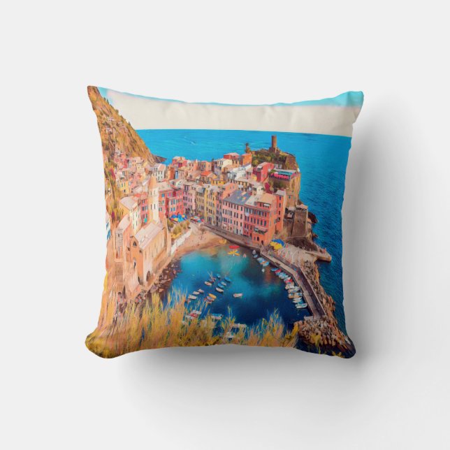 Cojín Decorativo ldp VERNAZZA - Cinque Terre - (Anverso)