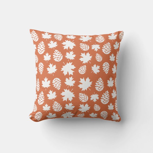 Cojín Decorativo Leaf & Pine Cone (Anverso)