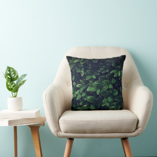Cojín Decorativo Leaf verde