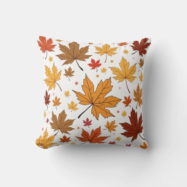 Cojín Decorativo Leafy Autumn Dreams Pillow (Anverso)