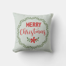 Leafy Wreath Merry Christmas