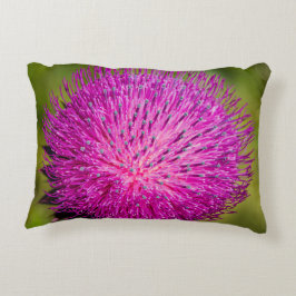 Cojín Decorativo Leche con el cardo cerrado