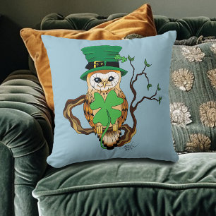 Cojín Decorativo Lechuza De Ropa Irlandesa