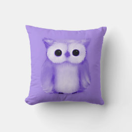 Cojín Decorativo Lechuza púrpura