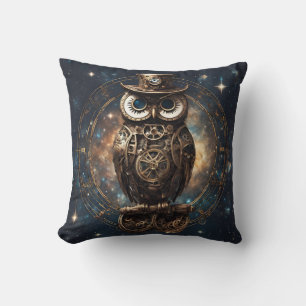 Cojín Decorativo Lechuza Steampunk
