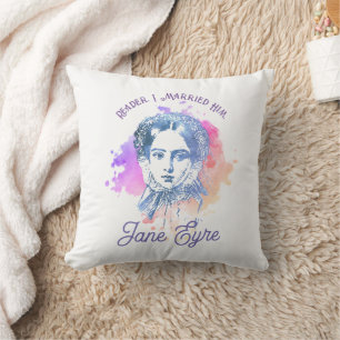 Cojín Decorativo Lector De Cute Me Casé Con Él Retrato Jane Eyre