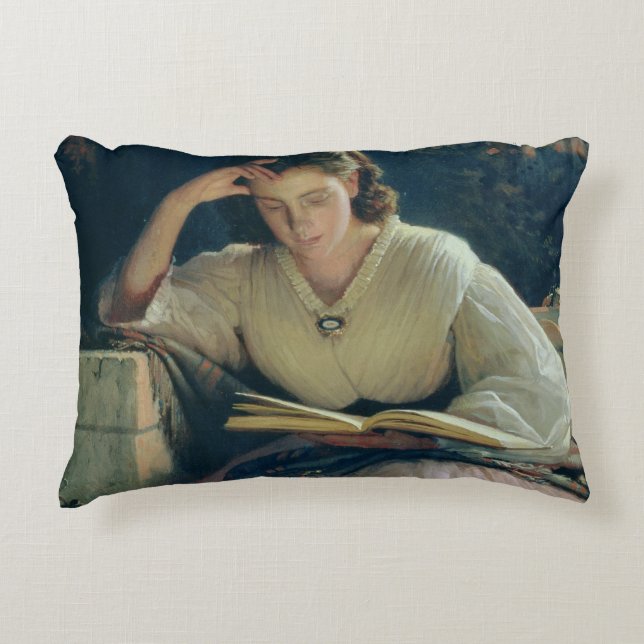 Cojín Decorativo Lectura, 1863 (Anverso)