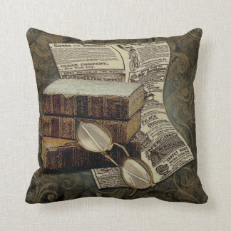 Cojín Decorativo Lectura del vintage