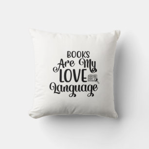 Cojín Decorativo Leer libros de arte es mi lenguaje de amor