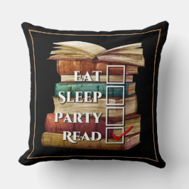 Cojín Decorativo Leer primero