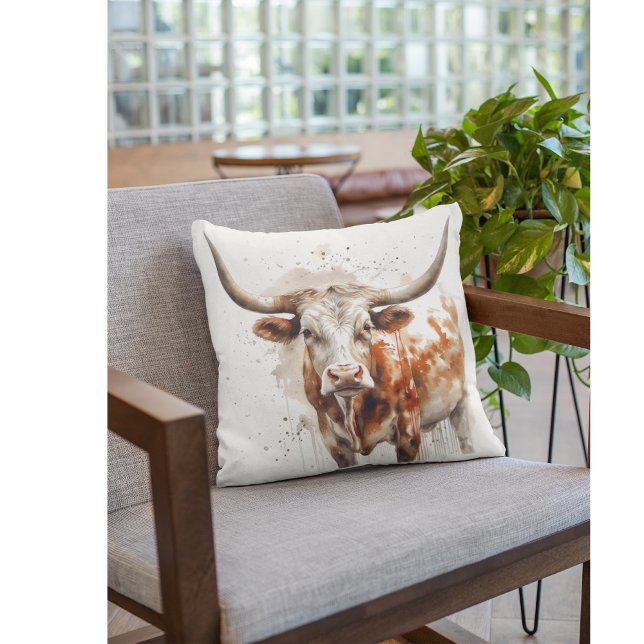 Cojín Decorativo Legado de Longhorn (Subido por el creador)
