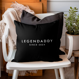 Cojín Decorativo LegenDaddy desde para legendarios dads minimalista