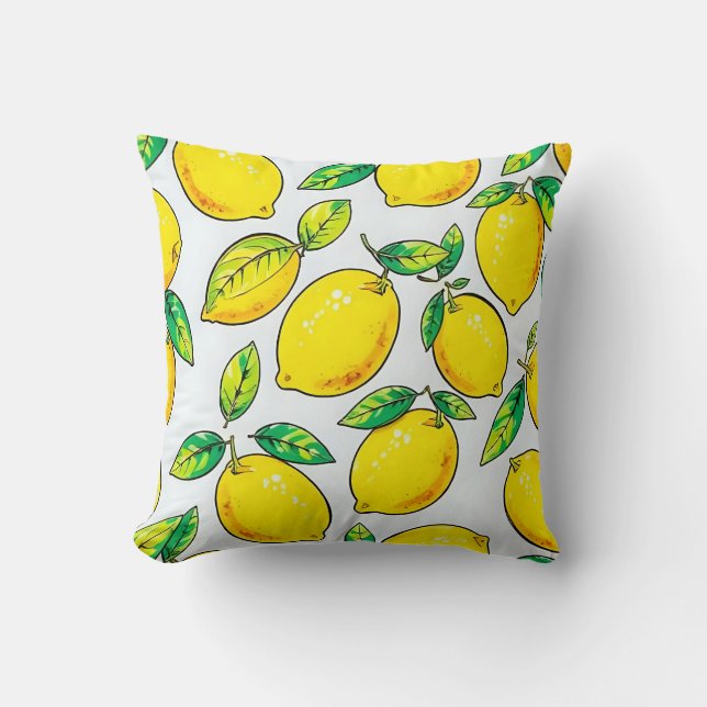 Cojín Decorativo Lemon Cushion (Anverso)