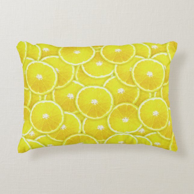 Cojín Decorativo Lemon Slices (Anverso)