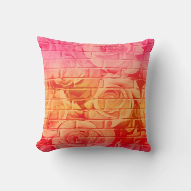 Cojín decorativo Lemonade-Square de 17 Rosas de la (Anverso)