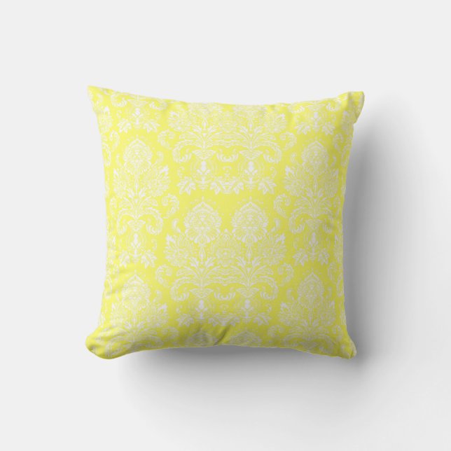 Cojín Decorativo Lemonade Victorian Damask (Anverso)