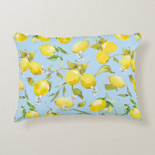 Cojín Decorativo Lemones acuarelas 4