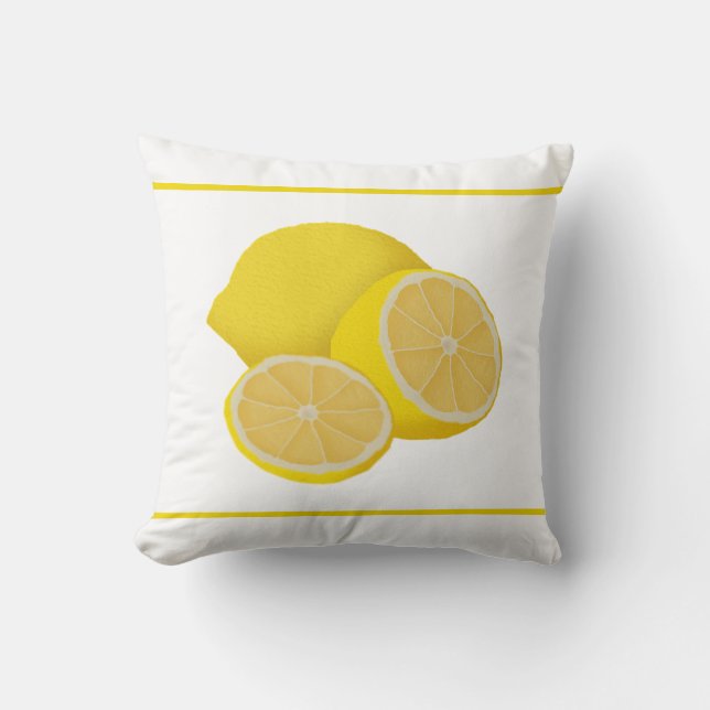 Cojín Decorativo Lemons Pillow (Anverso)