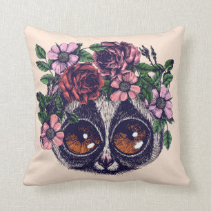 Cojín Decorativo Lemur floral dulce