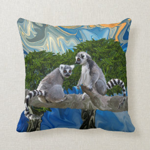Cojín Decorativo Lemur-ick juguetón