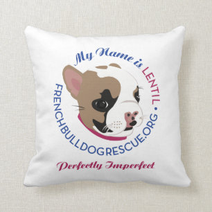 Cojín Decorativo Lenteja, perfectamente imperfecta