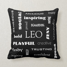 Cojín Decorativo Leo Astrológico