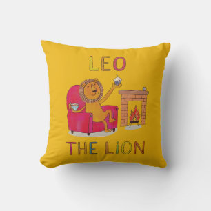 Cojín Decorativo Leo el tierno león de los Leones