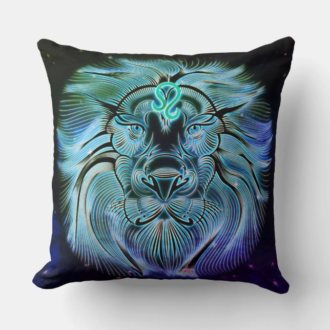 Cojín Decorativo leo the lion zodiac pillow (Anverso)