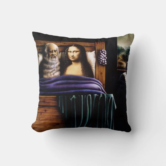 Cojín Decorativo Leo y Mona (Anverso)