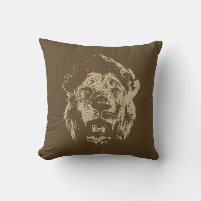 Cojín Decorativo León (Anverso)