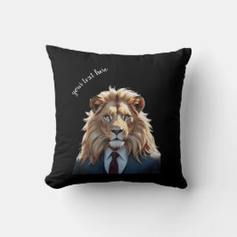 Cojín Decorativo león con traje