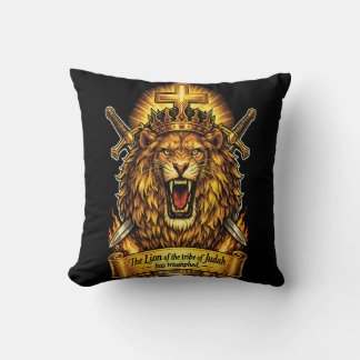 Cojín Decorativo León de Judá Apocalipsis 5.5