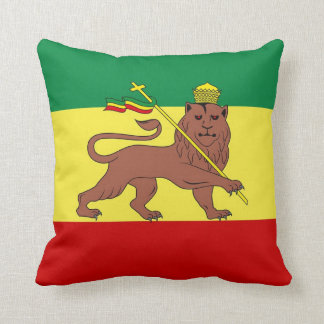 Cojín Decorativo León del reggae de Rasta de Judah
