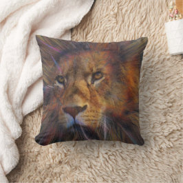 Cojín Decorativo León en el Cushion de la Galería