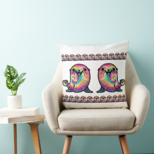 Cojín Decorativo León Marino Tie Dye