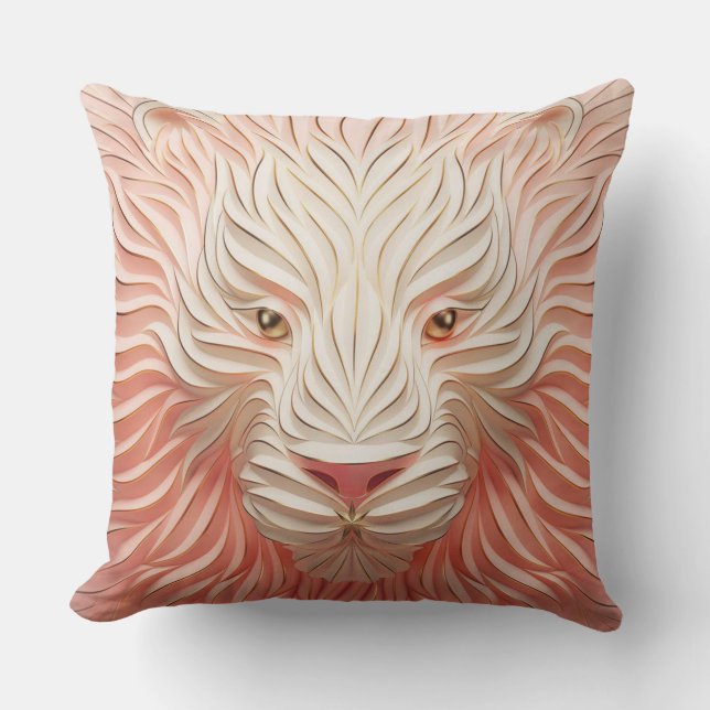 Cojín Decorativo León moderno (Anverso)