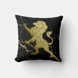 Cojín Decorativo León real de oro